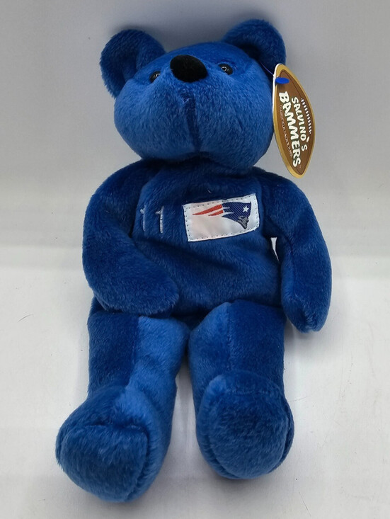 Other - NFL Football Salvino's Bammers KO Beanie Baby New England Patriots Drew Bledsoe